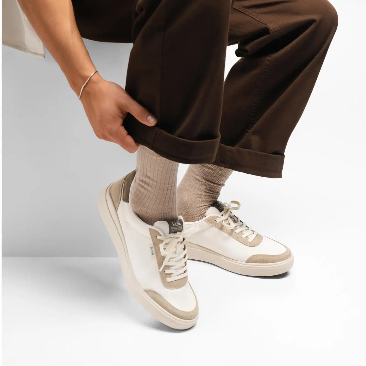 Men's Prague 2 - Pristine/Dusky Green