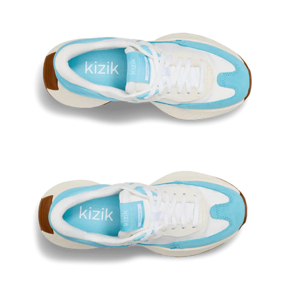 Women's Monaco - White/Gulf Stream