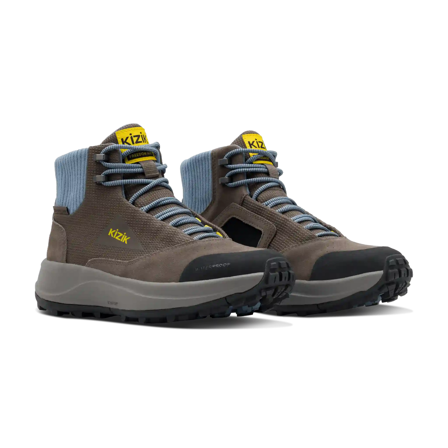 Women's Freedom Hike Waterproof - Major Brown / Windward Blue