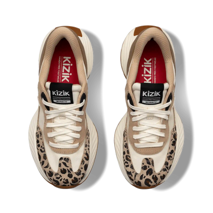 Women's Monaco - Tan/White Animal Print