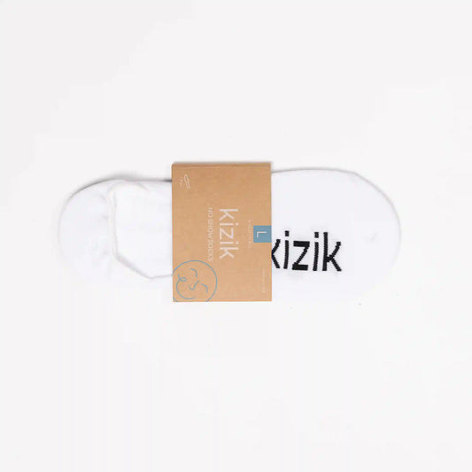 Kizik No Show Socks - White - 3 Pack